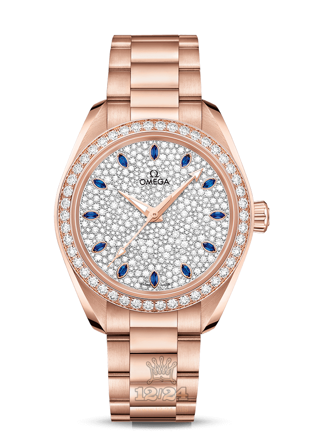 Omega Aqua Terra 150 M Watch 220.55.34.20.99.002 34 mm Pink gold Case
