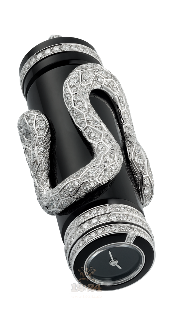 Cartier Creative jewelry watches Watch HPI00662 White gold Case Black Dial