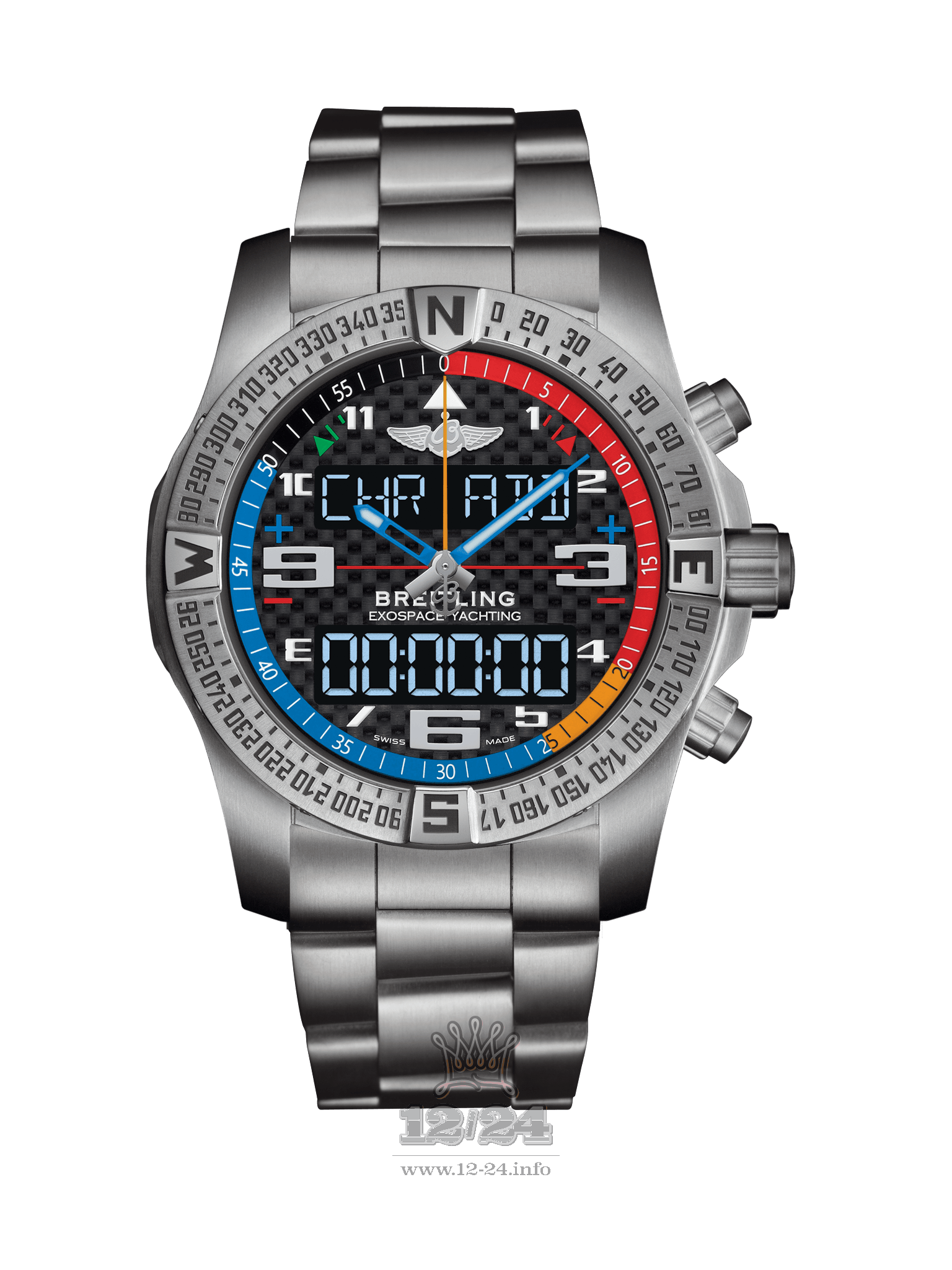 Breitling Professional Watch EB5512221B1E1 46 mm Titanium Carbon Case