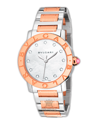 Bvlgari Bvlgari Bvlgari Watch 101891 BBL33WSPG/12 33 mm Steel / Pink gold Case White Dial