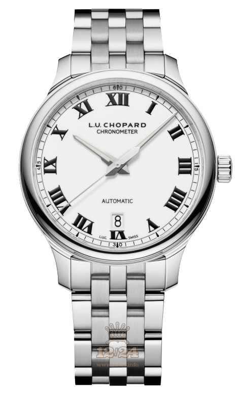 Chopard L.U.C Watch 158558-3002 42 mm Stainless steel Case Silver Dial