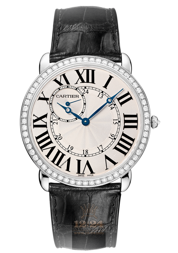 Cartier Ronde de Cartier Watch WR007002 42 mm White gold Case Silver Dial