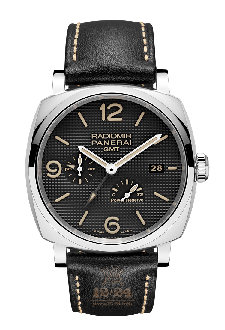 Panerai Radiomir 1940 Watch PAM00628 45 mm Stainless steel Case Black Dial