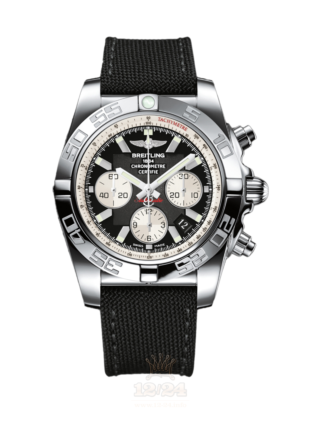 Breitling Chronomat Watch AB011012|B967|103W|A20BA.1 44 mm Stainless steel Case Black Dial