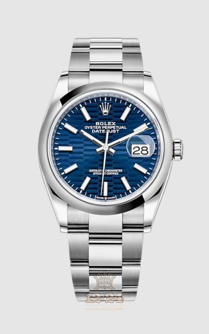 Rolex Datejust Watch 126200-0022 for $12500 36 mm Stainless steel Case Dark blue Dial