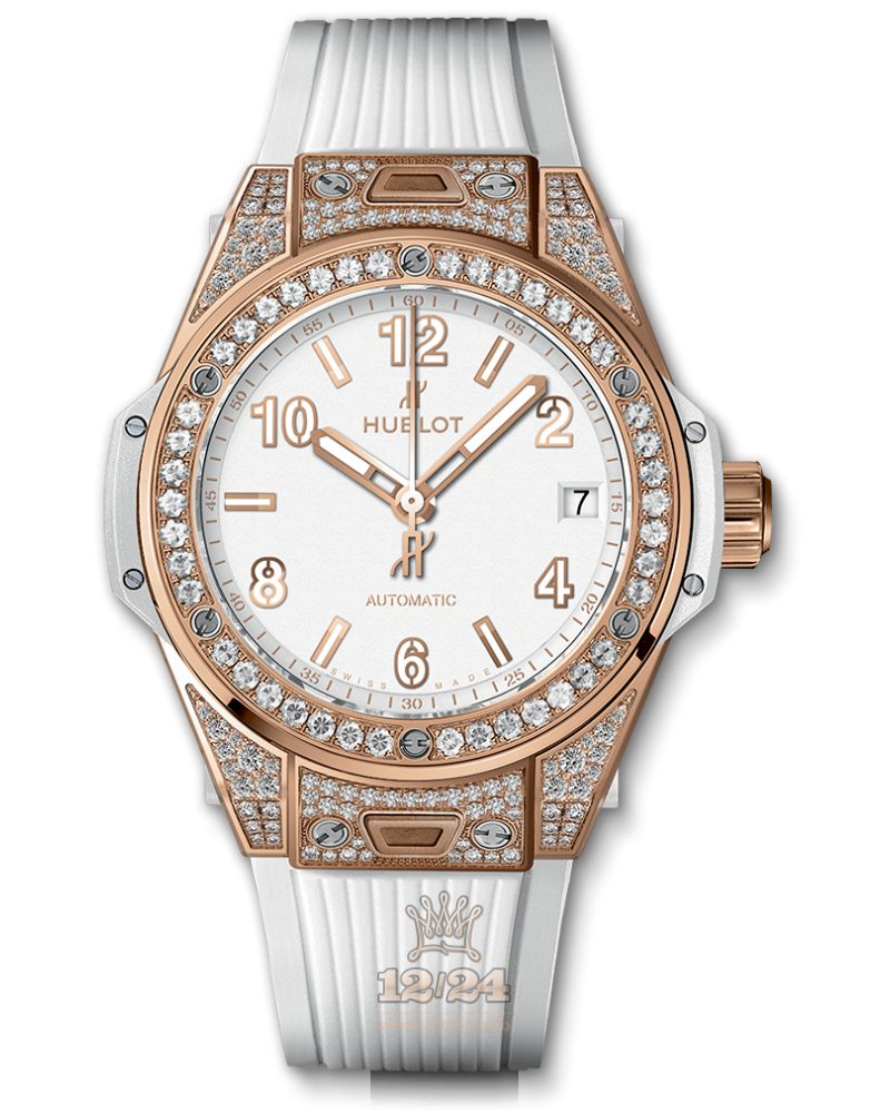 Hublot Big Bang Watch 465.OE.2080.RW.1604 Pink gold Case White Dial