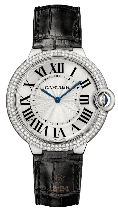 Cartier Ballon Bleu de Cartier Watch WE902056 40 mm White gold Case Silver Dial