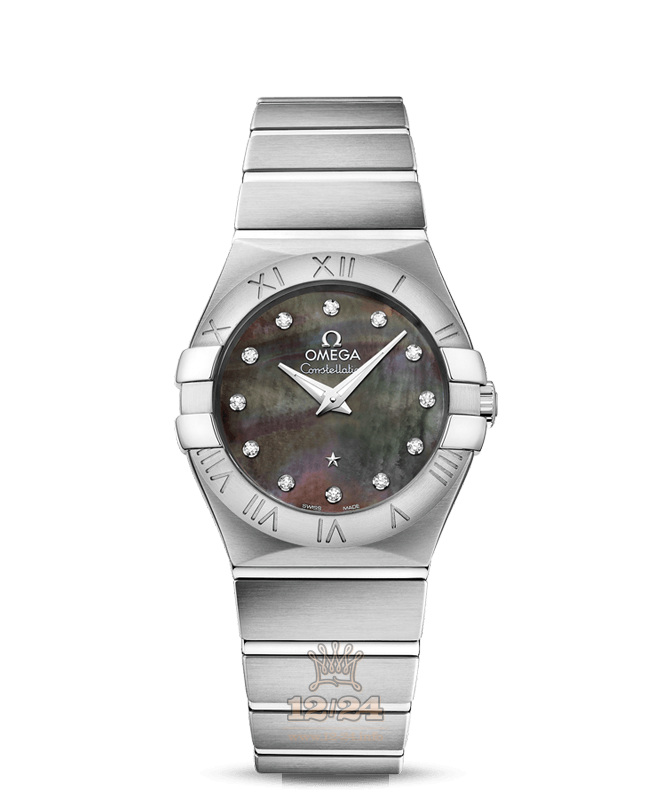 Omega Constellation Watch 123.10.27.60.57.003 27 mm Stainless steel Case Gray Dial