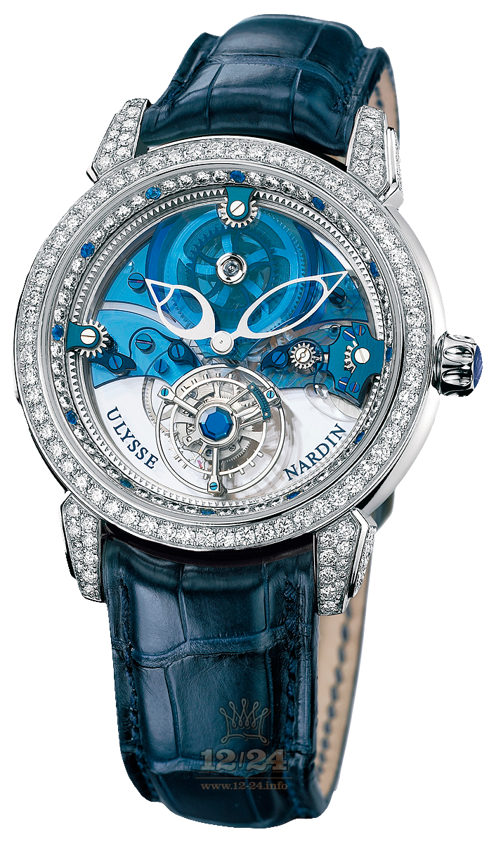 Ulysse Nardin Classic Watch 799-83 41 mm Platinum Case Painted Dial