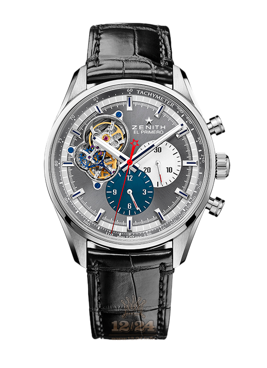 Zenith Chronomaster Watch 03.2040.4061/23.C496 42 mm Stainless steel Case Gray Silver Dial