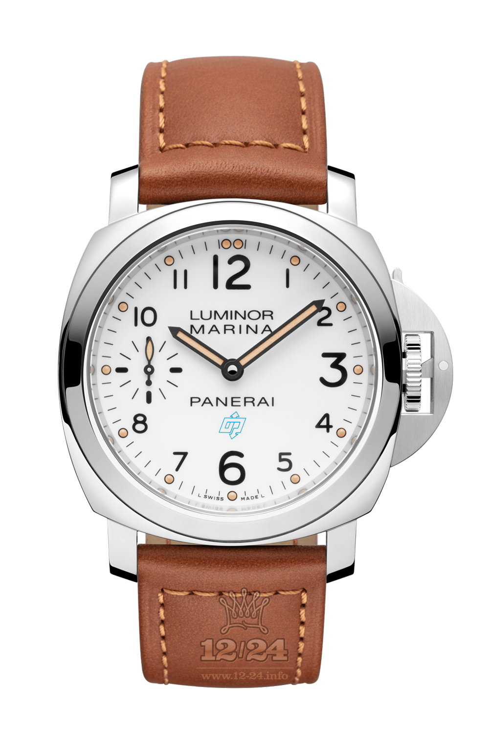 Panerai Luminor Watch PAM00778 44 mm Stainless steel Case White Dial
