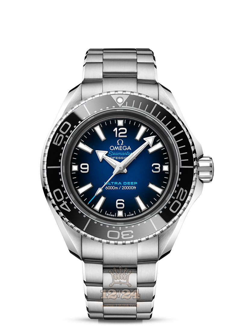 Omega Seamaster Watch 215.30.46.21.03.001 45 mm Stainless steel Ceramics Case Dark blue Dial