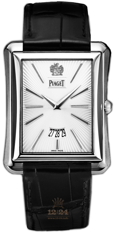 Piaget Black Tie Watch G0A32120 36 mm White gold Case Silver Dial