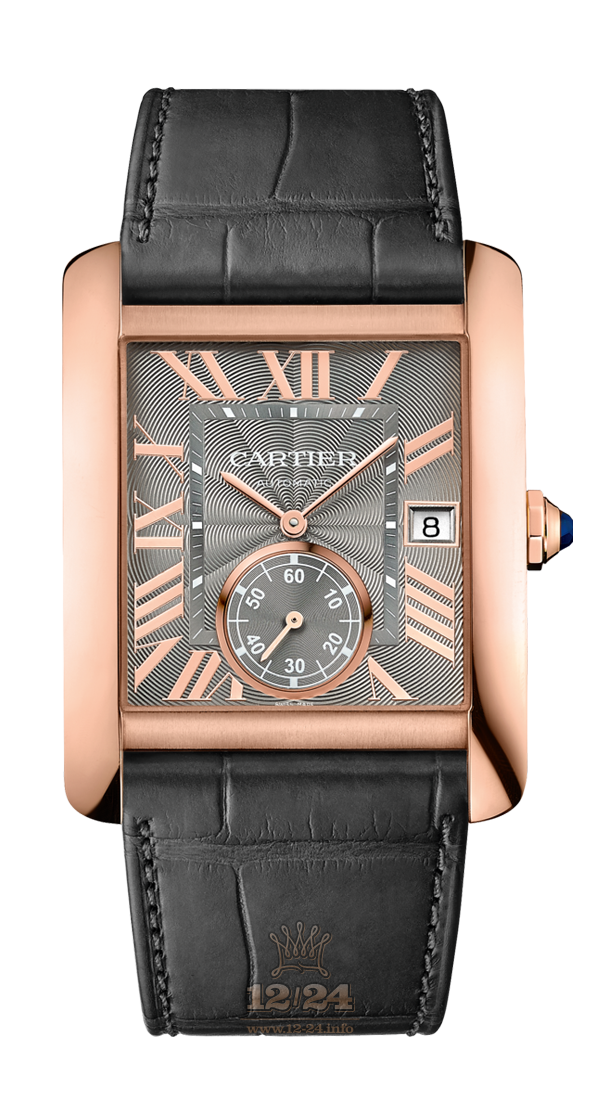Cartier Tank Watch WGTA0014 44 mm Pink gold Case Gray Dial