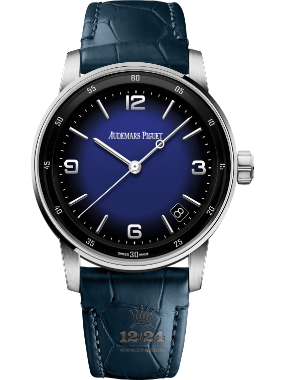 Audemars Piguet Code 11.59 Watch 15210BC.OO.A321CR.99 41 mm White gold Case Dark blue Dial