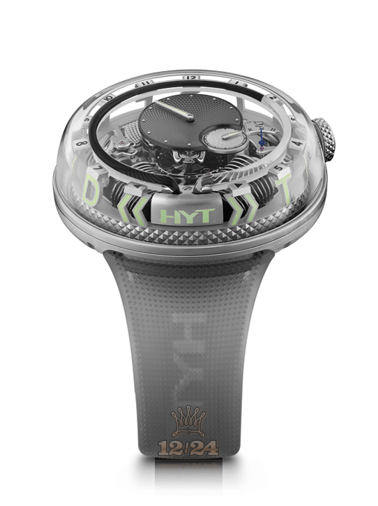 HYT H20 Watch 251-AD-464-BF-RU 51 mm Stainless steel Case Gray Silver Dial