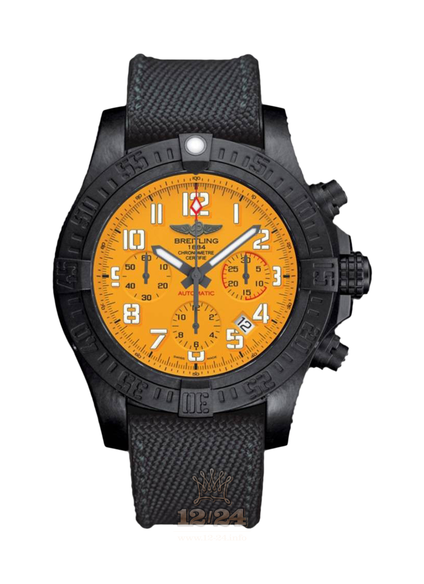 Breitling Avenger Watch XB0180E4|I534|253S|X20D.4 45 mm Titanium Case Yellow Dial
