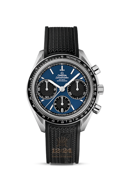 Omega Racing Watch 326.32.40.50.03.001 40 mm Stainless steel Case Black Dark blue Dial