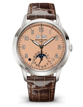Patek Philippe Grand Complications Watch 5320G-011 40 mm White gold Case Pink Dial