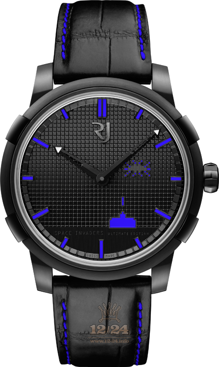 Romain Jerome Collaborations Watch RJ.M.AU.020.10 43 mm Stainless steel PVD coating Case Black Dial