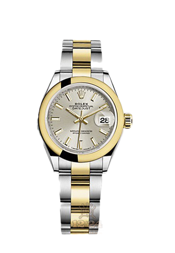 Rolex Datejust Watch 279163-0020 28 mm Steel / Yellow gold Case Silver Dial