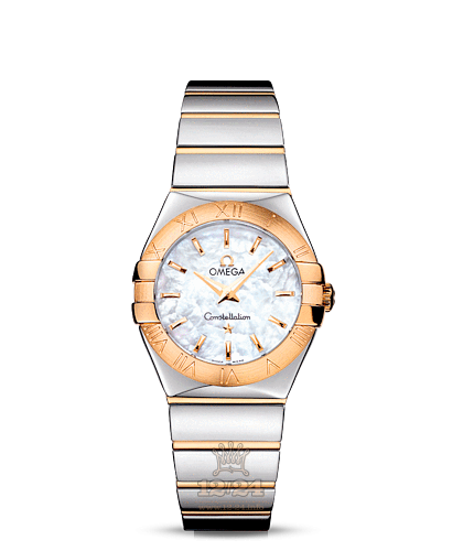 Omega Constellation Watch 123.20.27.60.05.004 27 mm Steel / Yellow gold Case White Dial