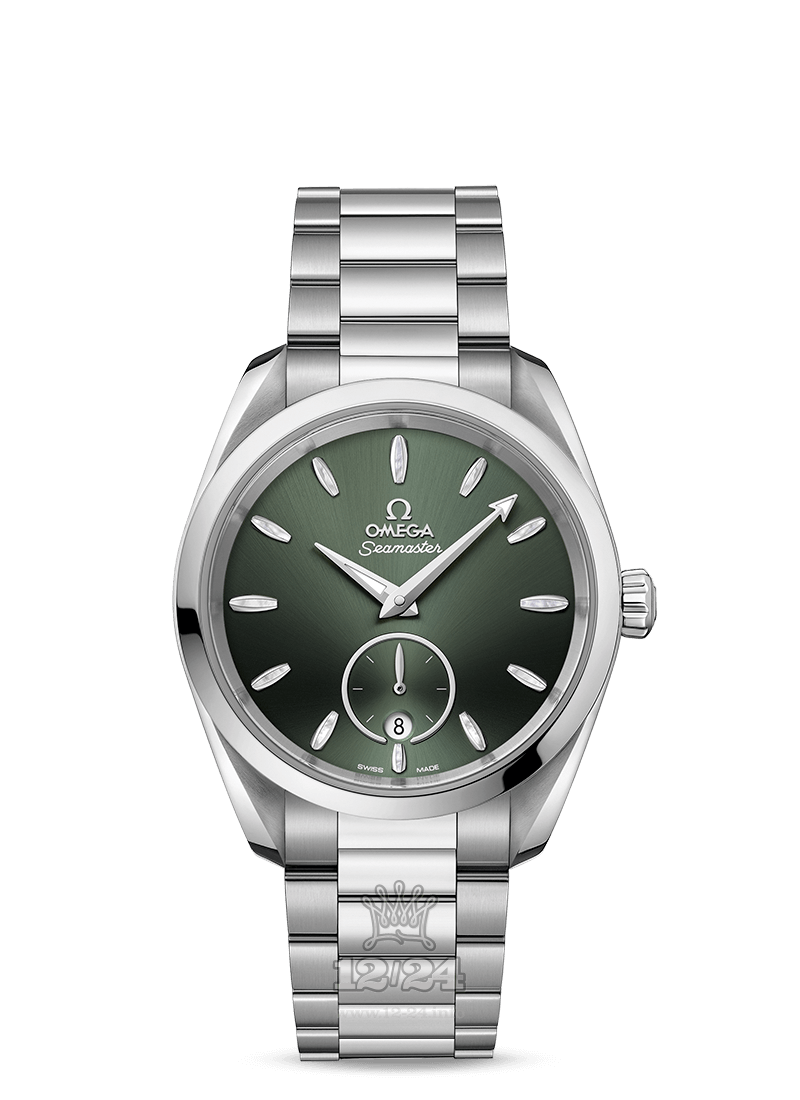 Omega Seamaster Watch 220.10.38.20.10.001 38 mm Stainless steel Case Green Dial