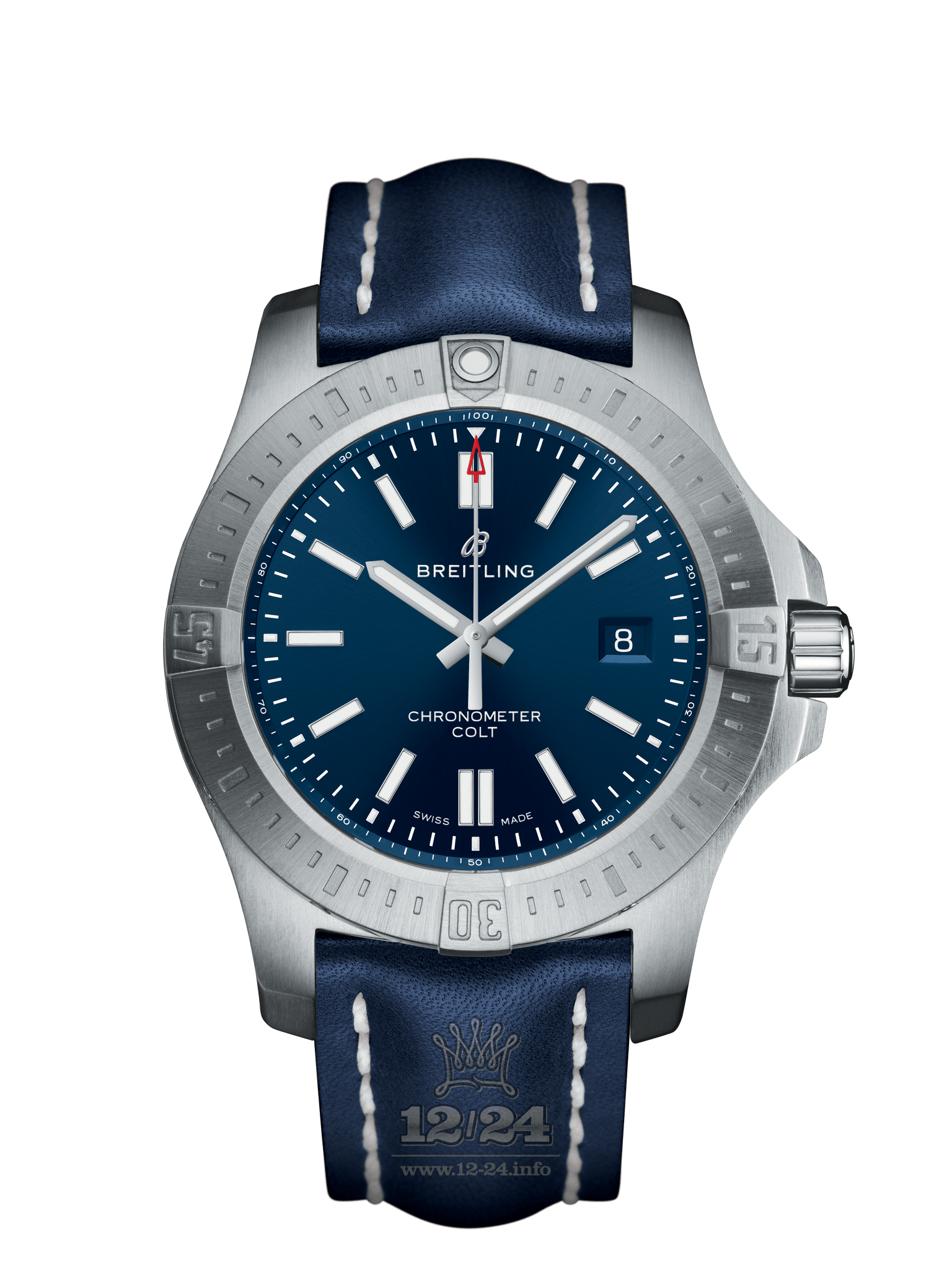 Breitling Chronomat Watch A17388101C1X1 44 mm Stainless steel Case Dark blue Dial