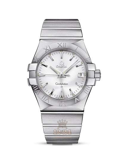 Omega Constellation Watch 123.10.35.60.02.001 35 mm Stainless steel Case Silver Dial