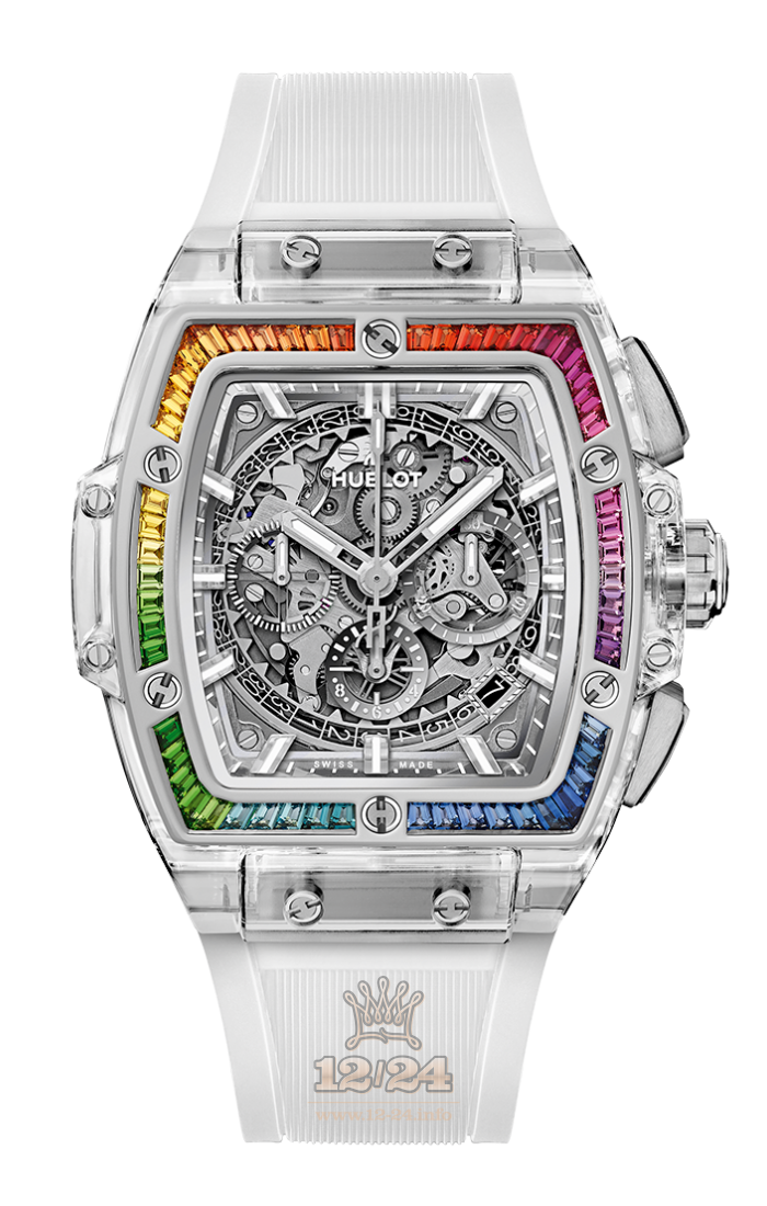 Hublot Spirit Of Big Bang Watch 641.JX.0120.RT.4099 42 mm White gold Sapphire Case Silver Dial