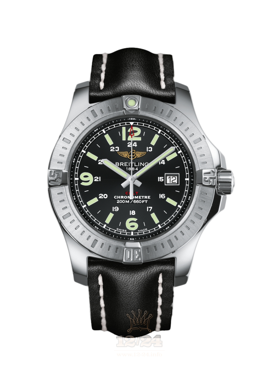 Breitling Colt Watch A7438811|BD45|435X|A20BA.1 44 mm Stainless steel Case Black Dial