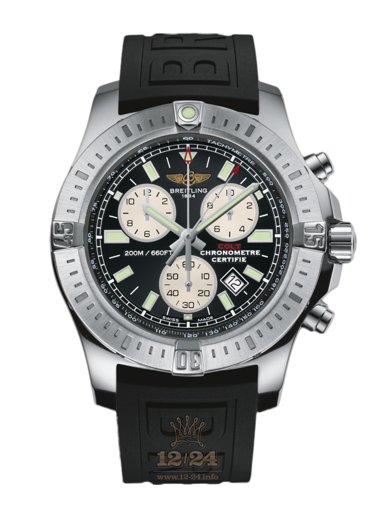 Breitling Colt Watch A7338811|BD43|152S|A20S.1 44 mm Stainless steel Case Black Dial