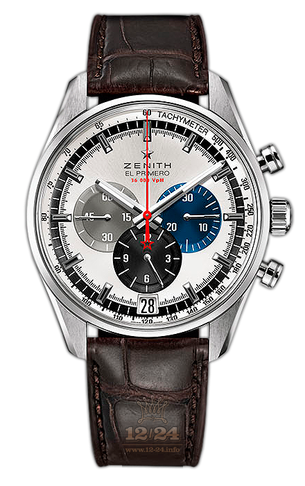 Zenith Chronomaster Watch 03.2040.400/69.C494 42 mm Stainless steel Case Silver Dial