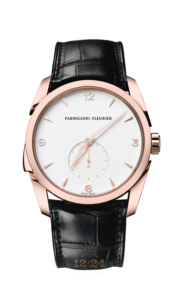 Parmigiani Fleurier Tonda Watch PFH233-1002400-HA1441 Pink gold Case White Dial