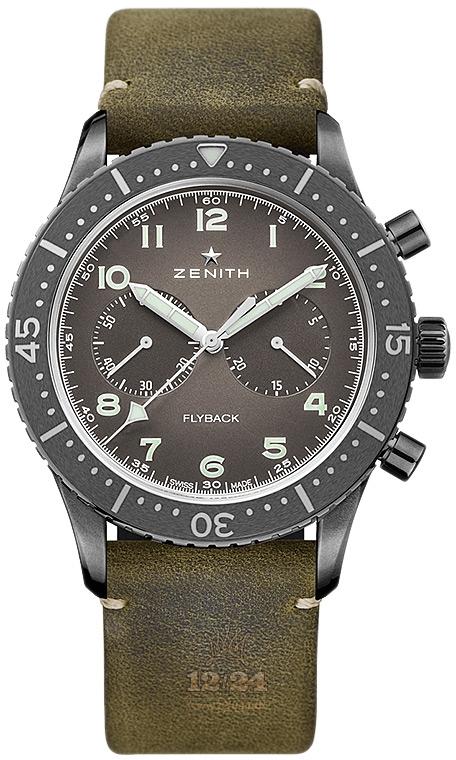 Zenith Pilot Watch 11.2240.405/21.C773 43 mm Stainless steel Case Gray Dial
