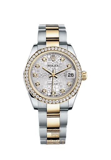 Rolex Datejust Watch 178383-0022 31 mm Steel / Yellow gold Case Silver Dial