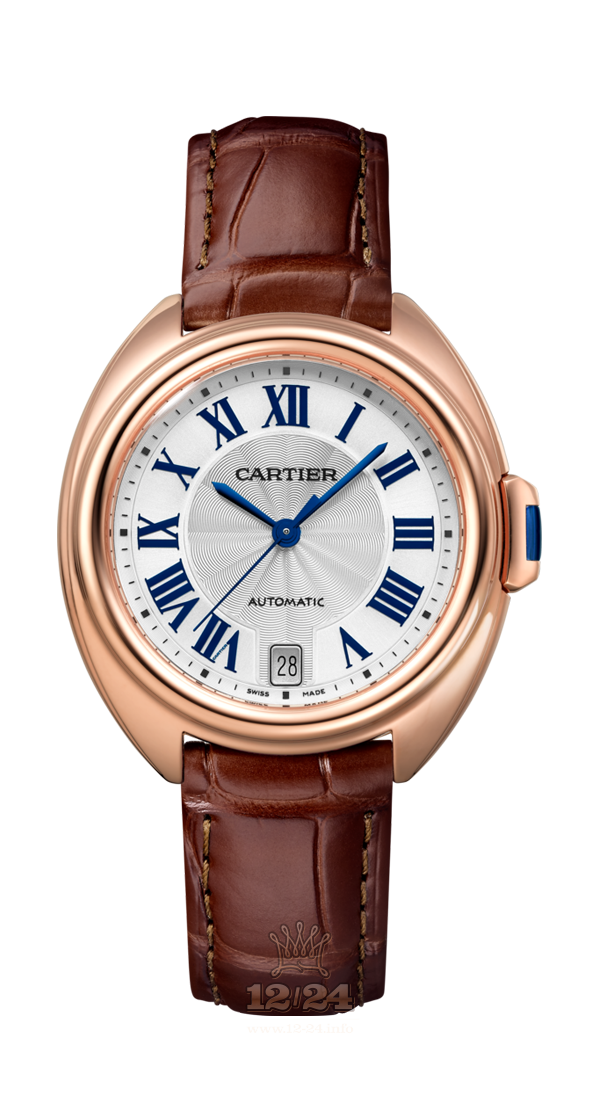 Cartier Cle de Cartier Watch WGCL0013 35 mm Pink gold Case Silver Dial