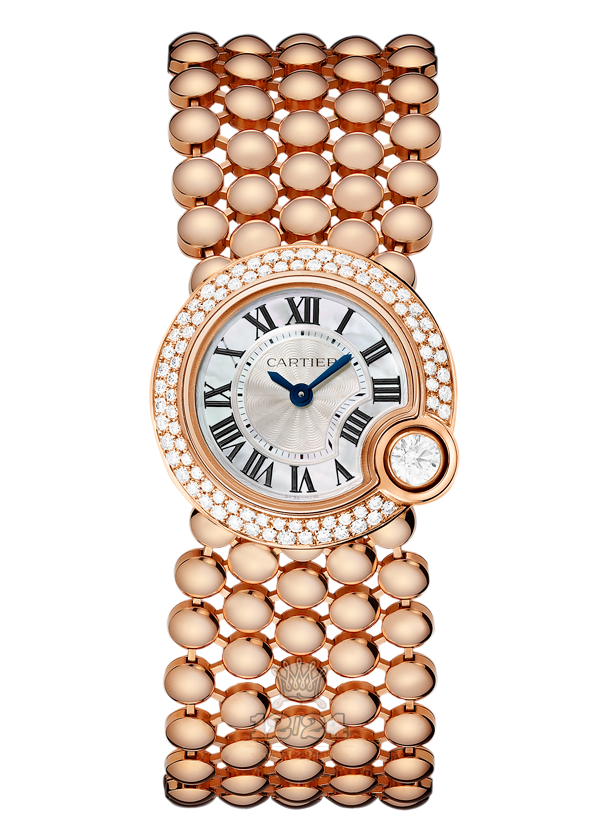 Cartier Ballon Blanc de Cartier Watch WE902057 24 mm Pink gold Case Silver Dial