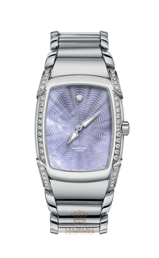 Parmigiani Fleurier Kalpa Watch PFC186-0020401-B00002 35 mm Stainless steel Case Purple Dial