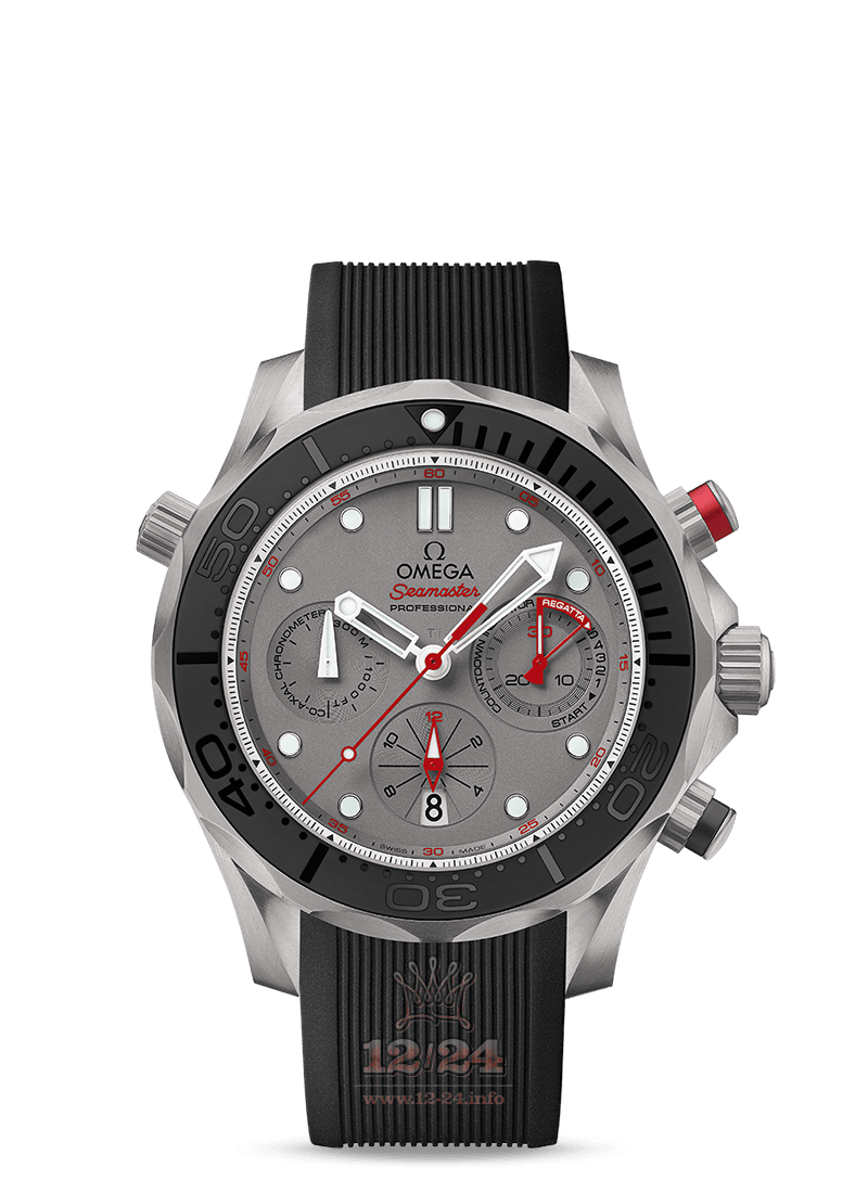 Omega Diver 300 M Watch 212.92.44.50.99.001 44 mm Titanium Case Gray Dial