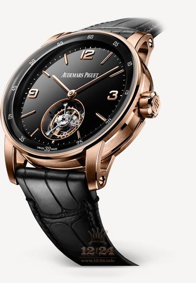 Audemars Piguet Code 11.59 Watch 26396OR.OO.D002CR.01 41 mm Pink gold Case Black Dial