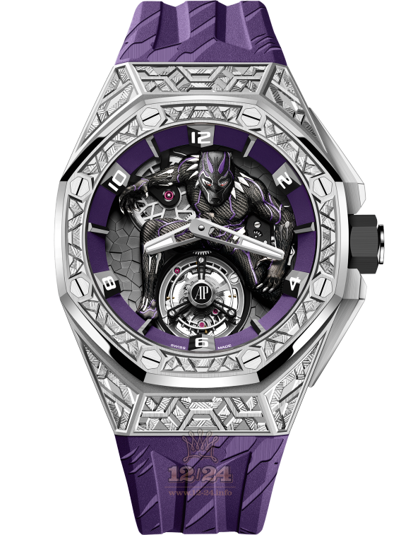 Audemars Piguet Royal Oak Concept Watch 26623BC.GG.D077CA.01 42 mm White gold Case Black Dial