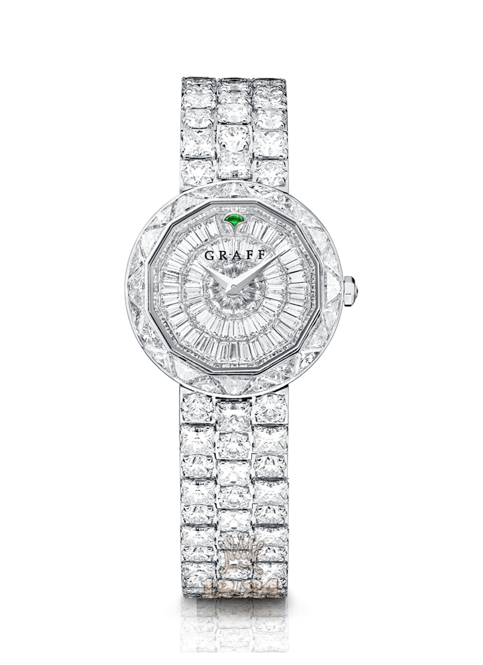 Graff GraffStar Watch GSS30WGDD 30 mm White gold Case Silver Dial