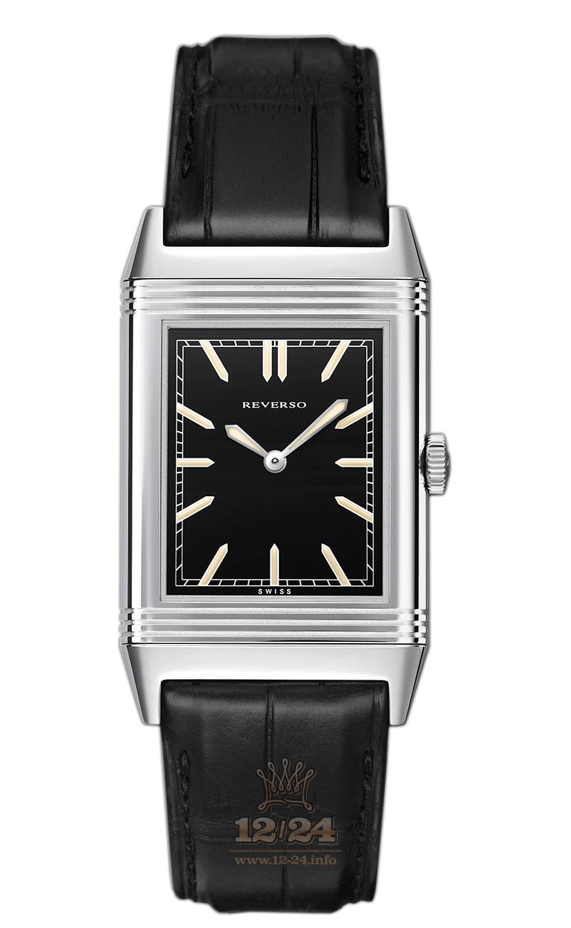 Jaeger-LeCoultre Reverso Watch 2788570 47 mm Stainless steel Case Black Dial