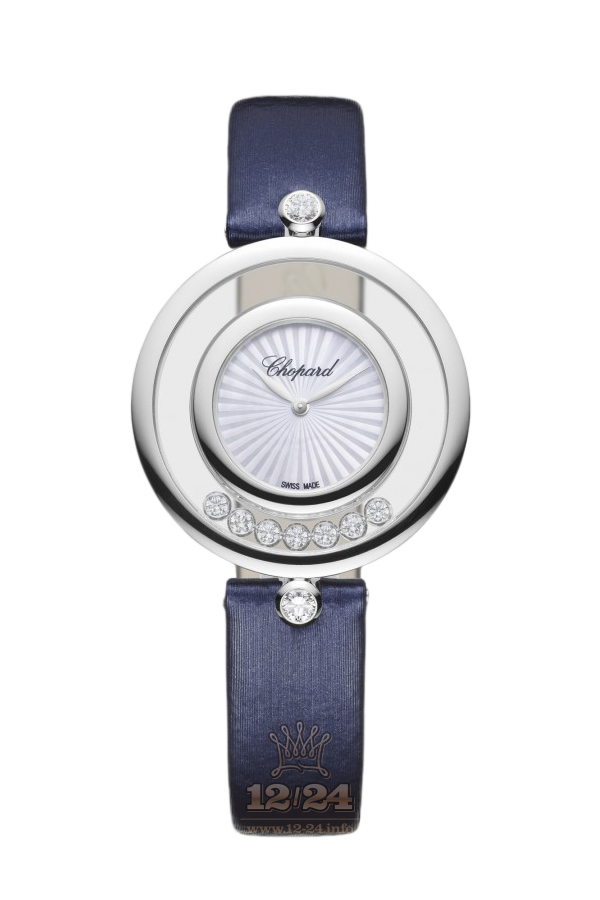 Chopard Happy Diamonds Watch 209426-1001 32 mm White gold Case White Silver Dial