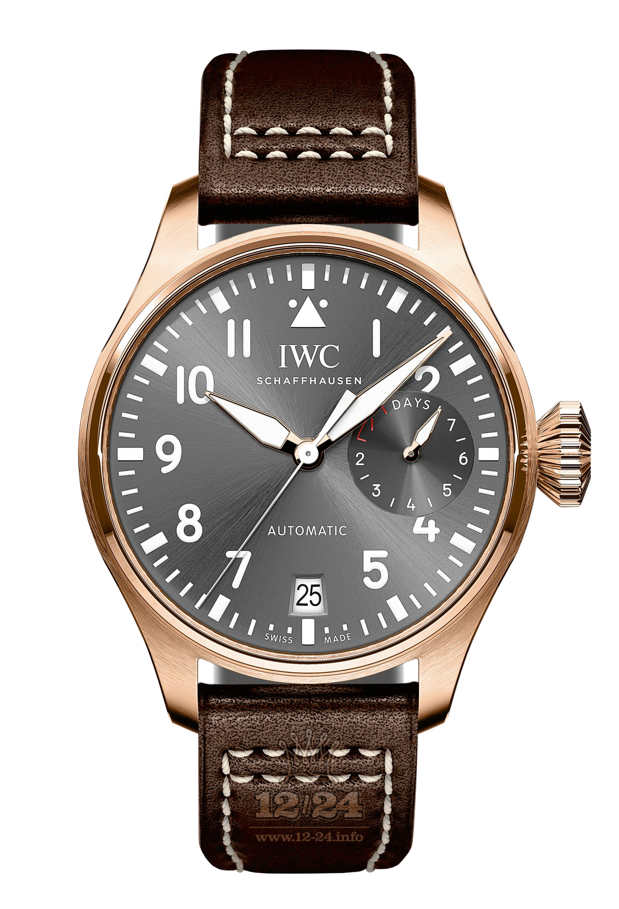 IWC Pilot s Watches Watch IW500917 46 mm Pink gold Case Gray Dial