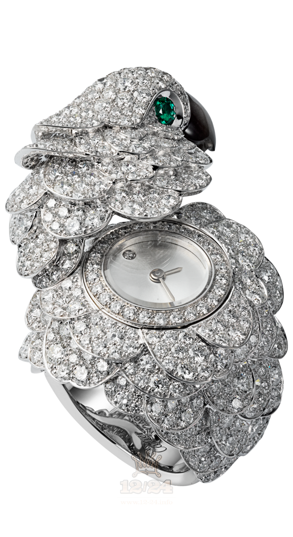 Cartier Creative jewelry watches Watch HPI00685 White gold Case Silver Dial
