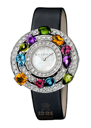 Bvlgari Astrale Watch 102010 AEW36D2CWL 36 mm White gold Case White Dial