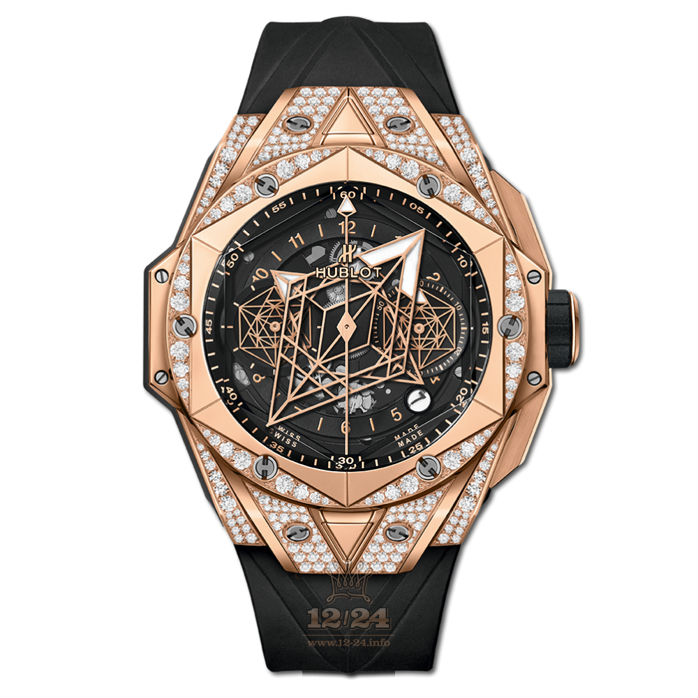 Hublot Big Bang Watch 418.OX.1108.RX.1604.MXM20 45 mm Red gold Case Black Dial