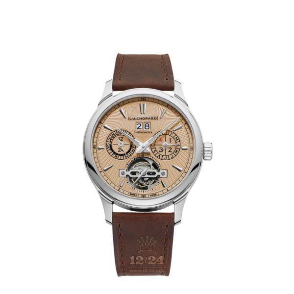 Chopard L.U.C Watch 161940-1001 43 mm White gold Case Orange Dial